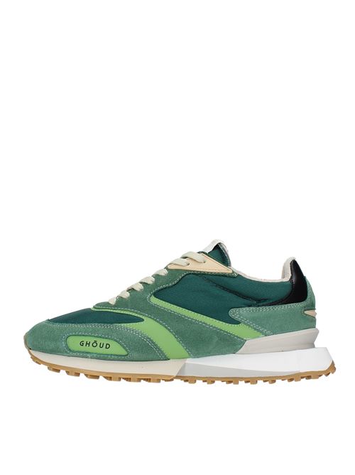 Sneakers modello RUSH GR2 in camoscio e tessuto GHOUD | R2LM GS01VERDE